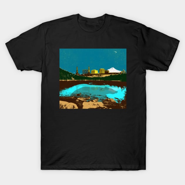 GRIZZLY CITY T-Shirt by Showdeer